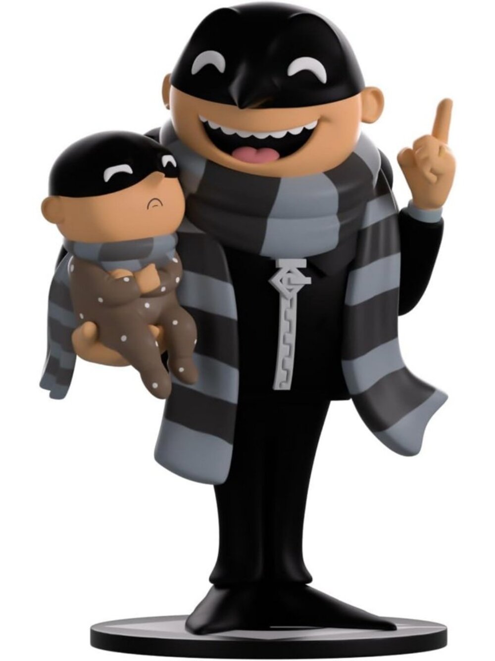 5" Vinyl Gru & Baby Gru Figures - Cute Collectible Action Figures for Fans